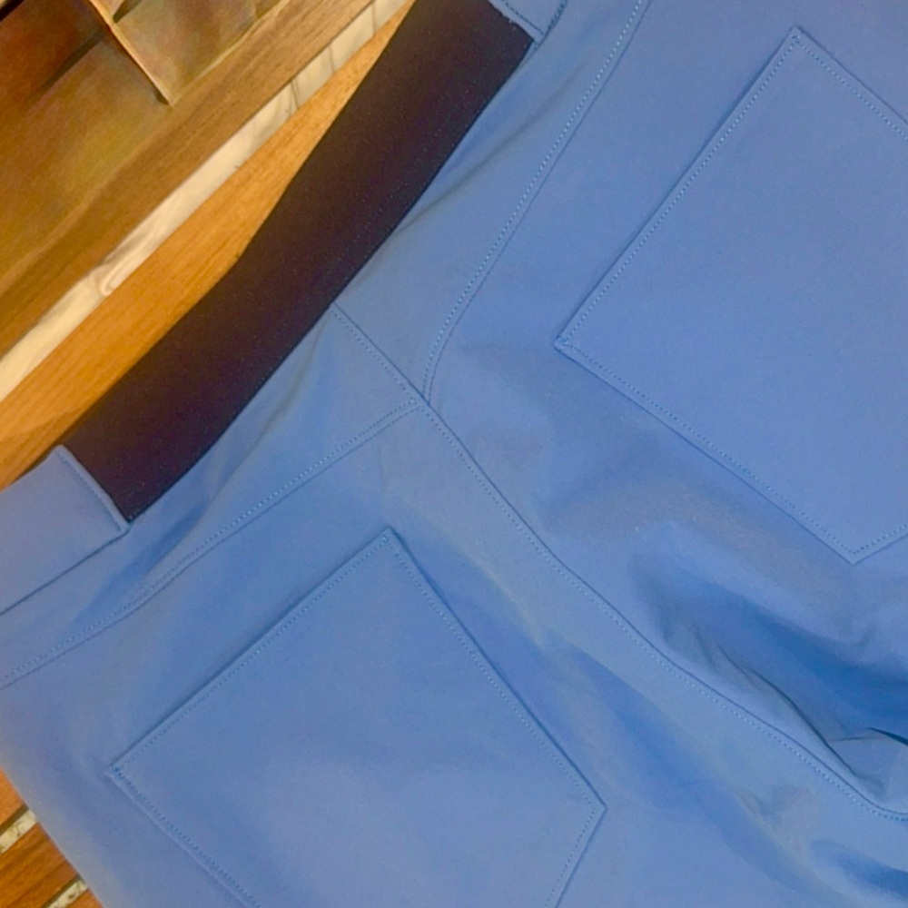 Peter Millar Dynamite Technical Marine Blue Golf perfect 4-way stretch Pants 8 - Picture 9 of 15